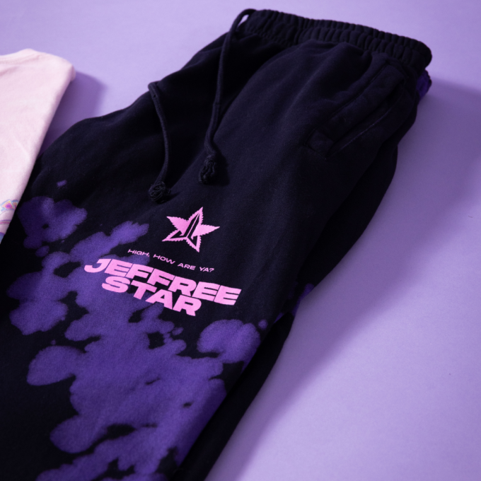 Bubble Black Joggers