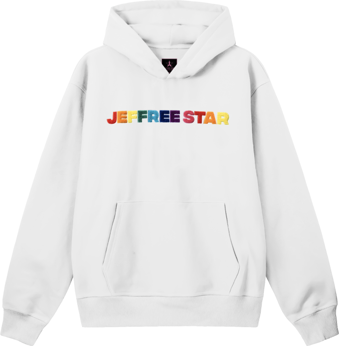 White Rainbow Hoodie