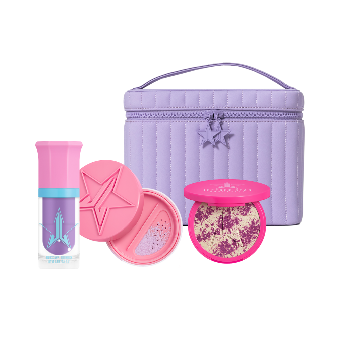 Lavender Quilted Travel Bag Bundle